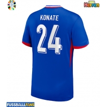 Frankreich Ibrahima Konate #24 Heimtrikot EM 2024 Kurzarm